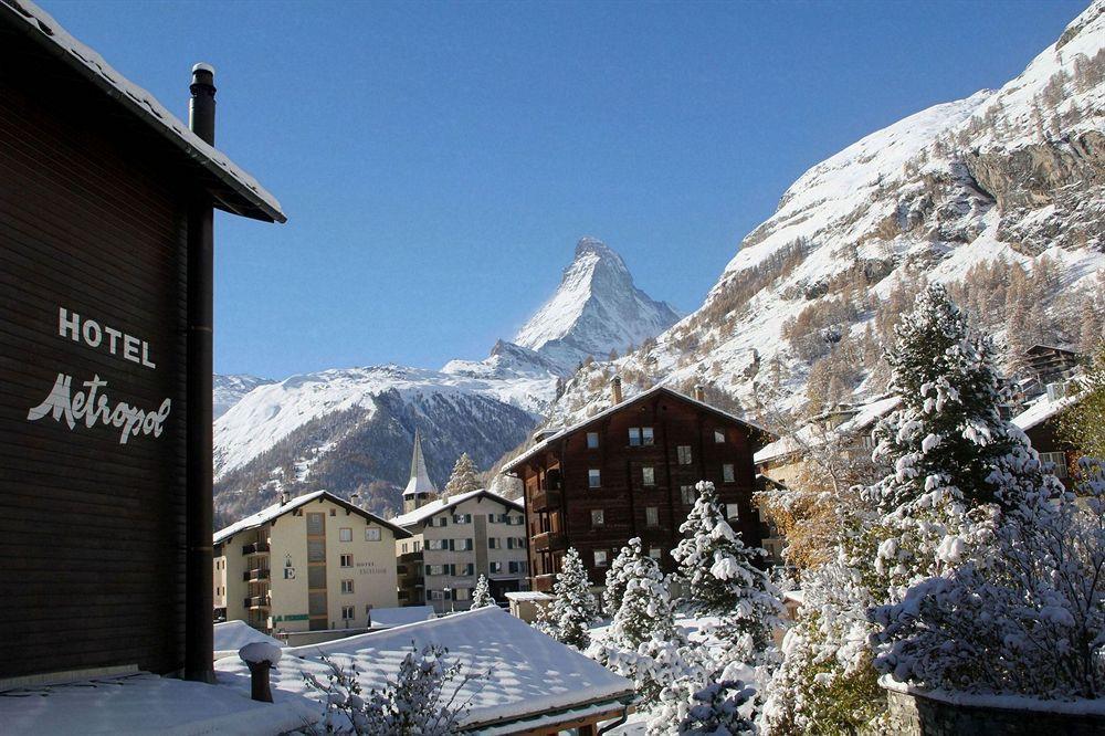 Hotel Metropol & Spa Zermatt Bagian luar foto