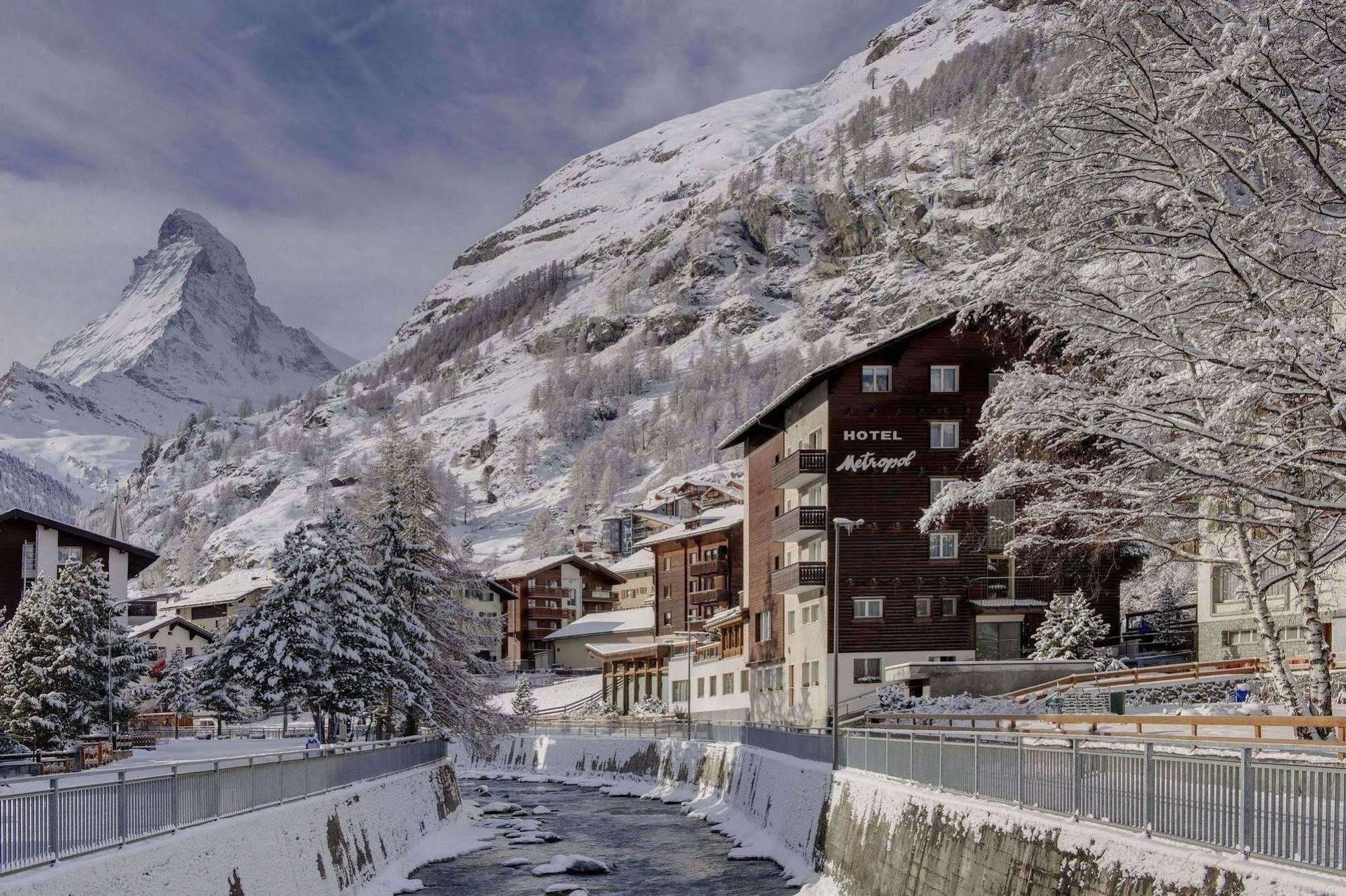 Hotel Metropol & Spa Zermatt Bagian luar foto